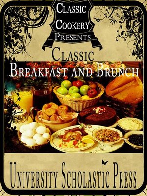 cover image of Classic Cookery Cookbooks
